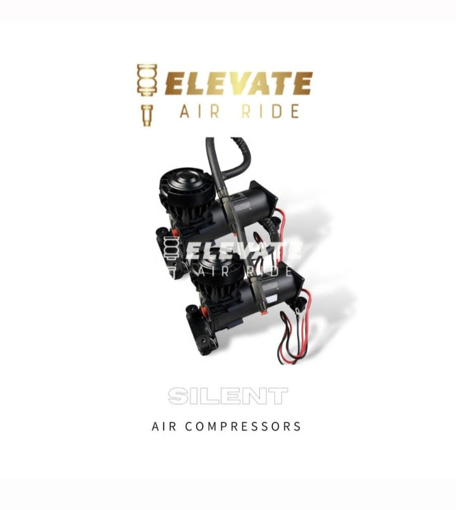 V2 Elevate Air Ride Digital Universal Management System with Air Tank & Dual Compressors ( No Struts )