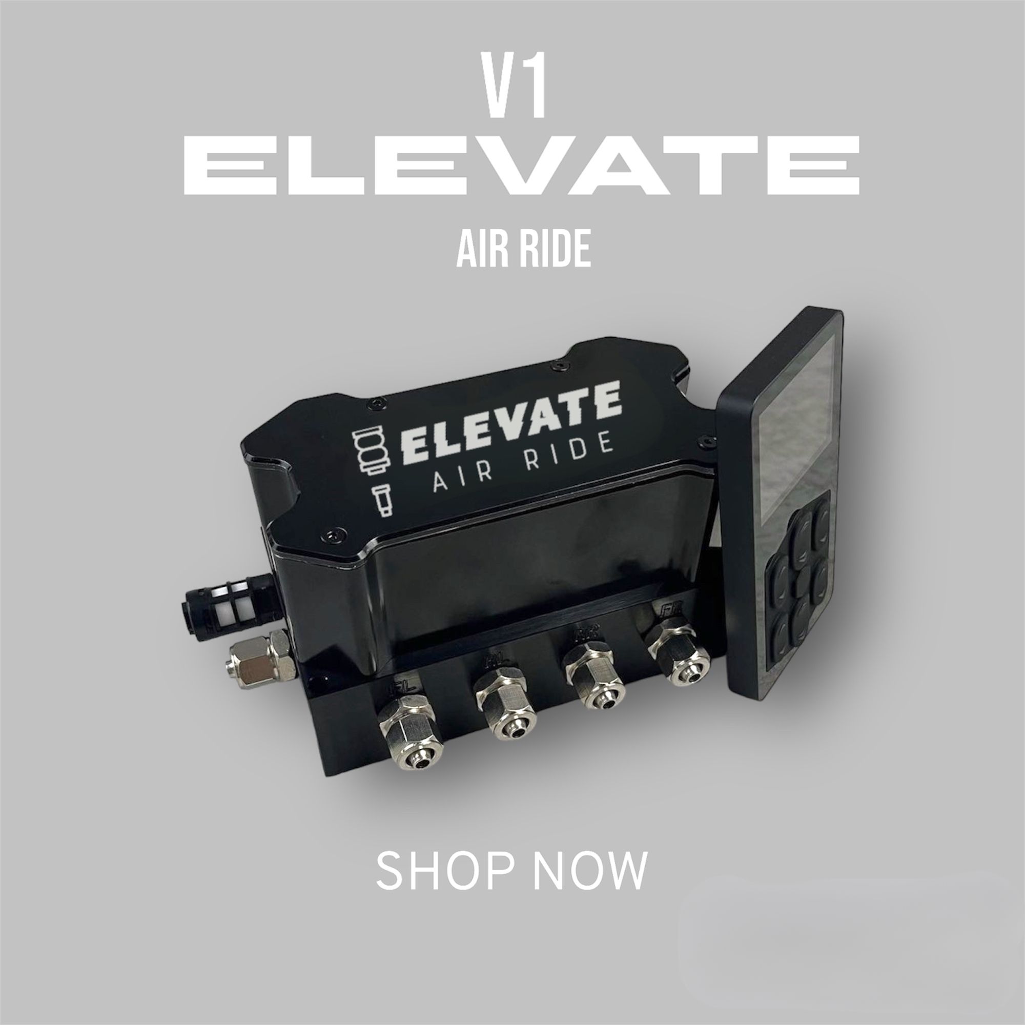 Full Kit - v1 Elevate Air Ride Digital Management System ( with Airbag ...